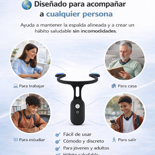 Corrector de Postura Inteligente con Vibración